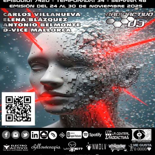Radioactivo DJ 48-2025 Carlos Villanueva, Elena Blázquez, Antonio Belmonte & D-Vice Mallorca