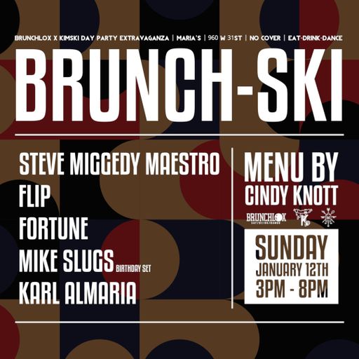 An Evening at Maria's Brunch-Ski Day Party Live! - 12 Jan 2025