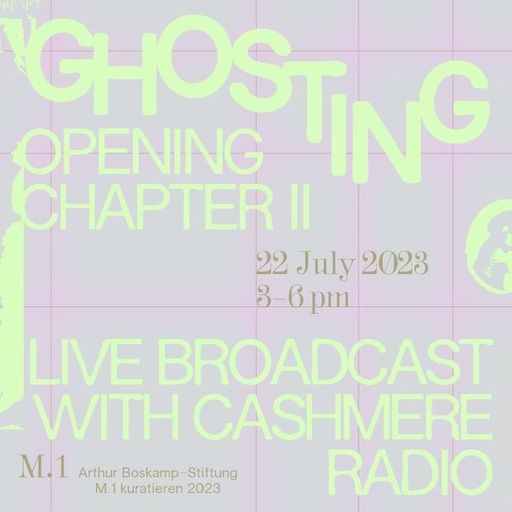Cashmere Specials - Ghostly Rearrangemenst with ‘The Endless Tape Machine’ 15.08.2023