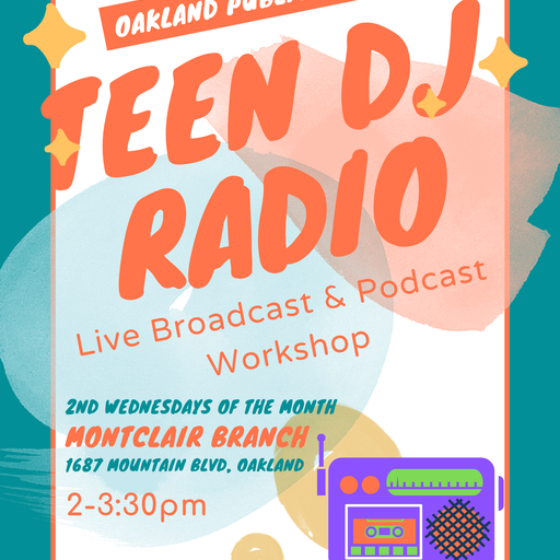 Montclair Branch Teen radio Workshop (03.08.2023)