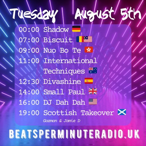 Biscuit- Tuesday Techno Crunch- Live on Beats Per Minute Radio 5.8.2025