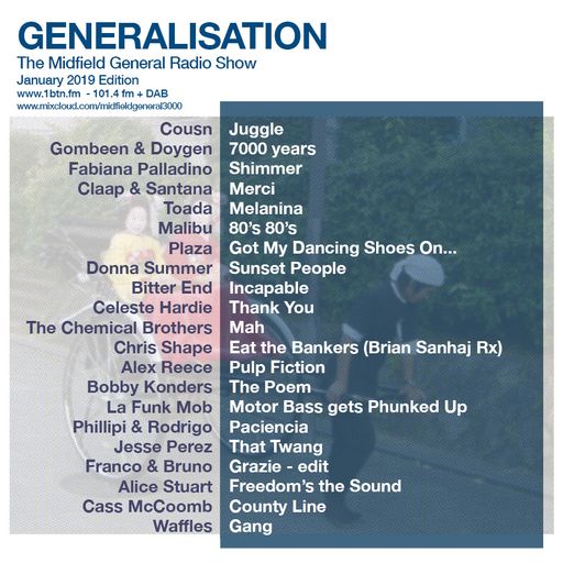 Generalisation Radio Show - 11.1.2019