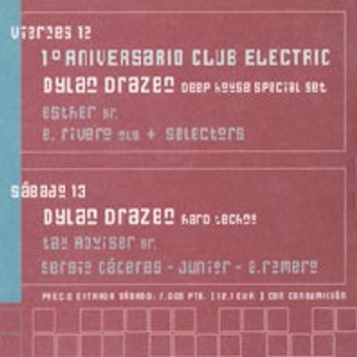 Dylan Drazen at La Industrial Copera (Granada - Spain) - 13 January 2001