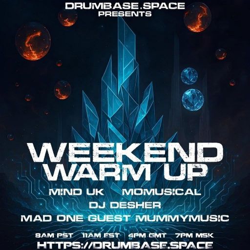 Mind (UK) - Drumbase.space - LIVE Weekend Warm Up - Deepztate Cover Show