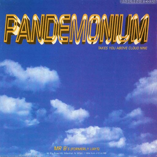 DJ Randall w/ Fearless Ranski - Pandemonium Andromeda 'The Giants of Jungle' - Mr B's - 6.5.95