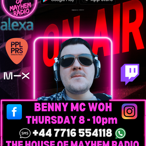 Benny Mc War on House Live show recording