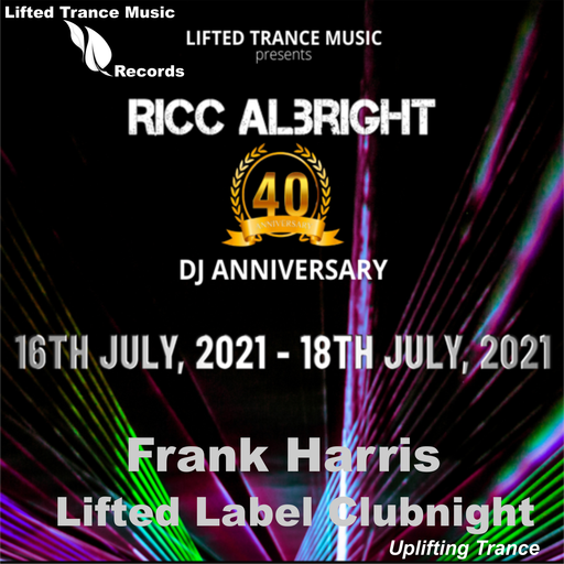 Frank Harris - LiftedLabel Clubnight # Ricc Albright's 40th DJ Anniversary