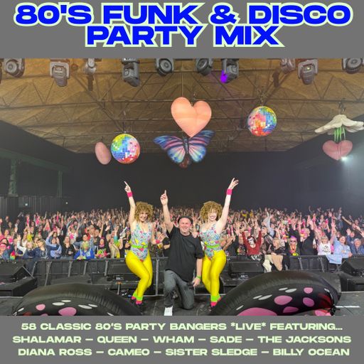 OPD 80's Funk & Disco Party Mix - Shalamar - Queen - Wham - Sade - Jacksons - Diana Ross - Cameo