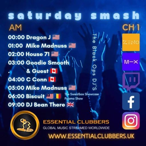 Biscuit-Saturday Pajama Show-The Disco Ball Edition-Live on Essential Clubbers Radio 19.11.2022
