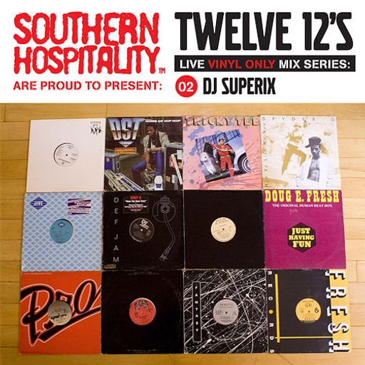 Twelve 12's Live Vinyl Mix: 02 - DJ Superix