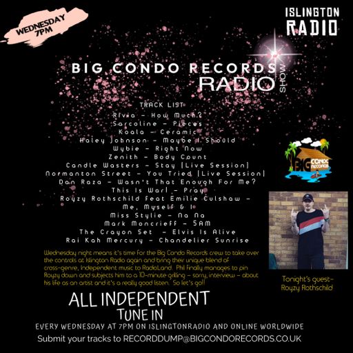 Big Condo Records Radio Show: Royzy Rothschild (29/01/2025)