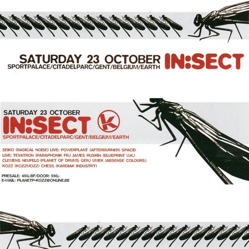 Powerplant LIVE at "Kozzmozz presents IN:SECT" @ Sportpaleis (Gent-Belgium) - 23 October 1998