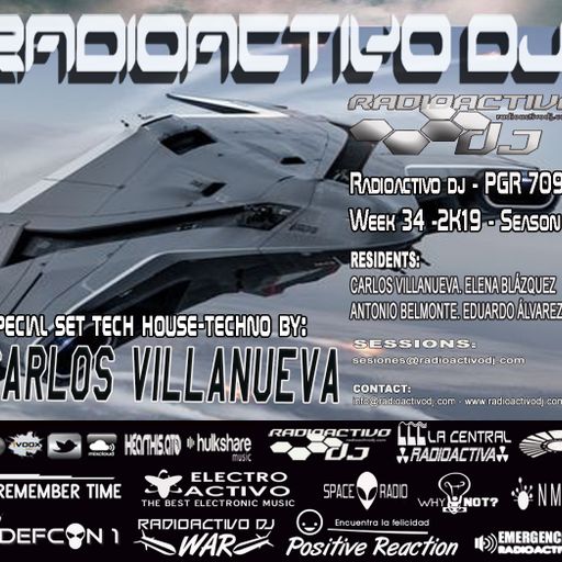 RADIOACTIVO DJ 34-2019 BY CARLOS VILLANUEVA