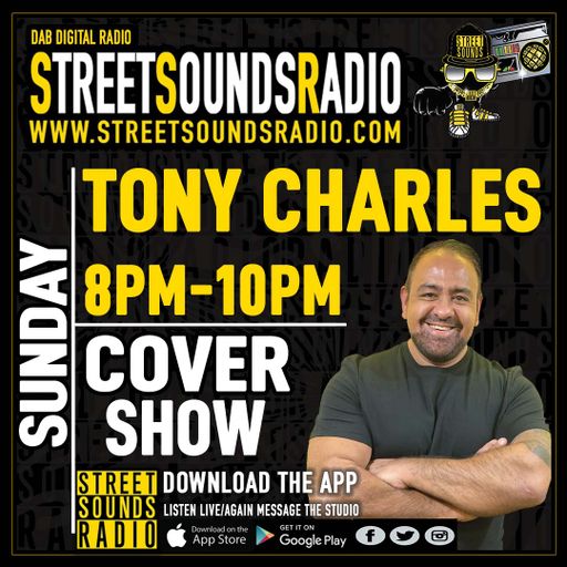 Cover Show with Tony Charles on Street Sounds Radio 2000-2200 08/08/2021