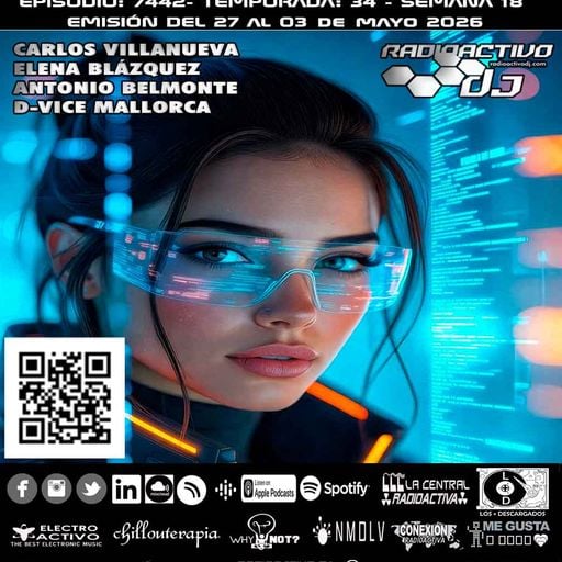 Radioactivo DJ 18-2026 Carlos Villanueva, Elena Blázquez, Antonio Belmonte & D-Vice Mallorca