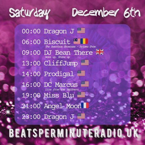 Biscuit-Saturday Pajama Show- Live on Beats Per Minute Radio 6.12.2025