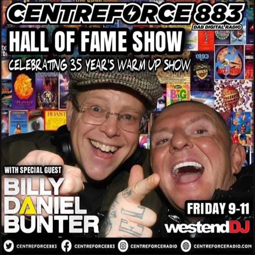 Billy Daniel Bunter - Hall Of Fame Show Host Danny Lines - 883 Centreforce DAB+ Radio - 05 - 09 - 25