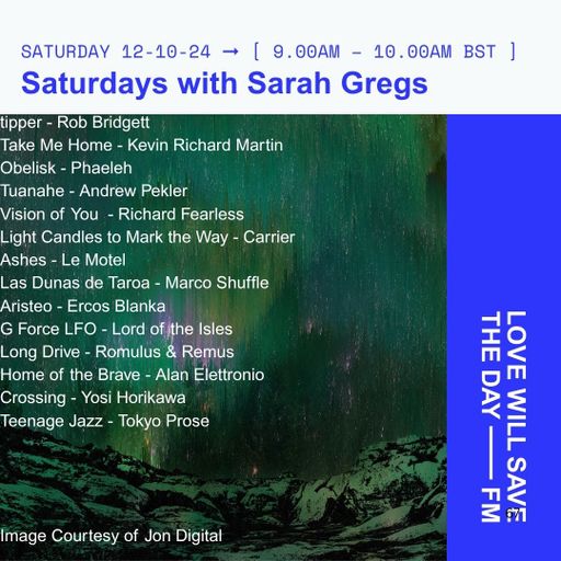 2026-05-30 Saturdays w Sarah Gregs | LWSTD-FM
