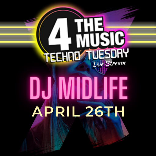 DJ Midlife - 4TM Exclusive - Techno Tuesday 26th Apr
