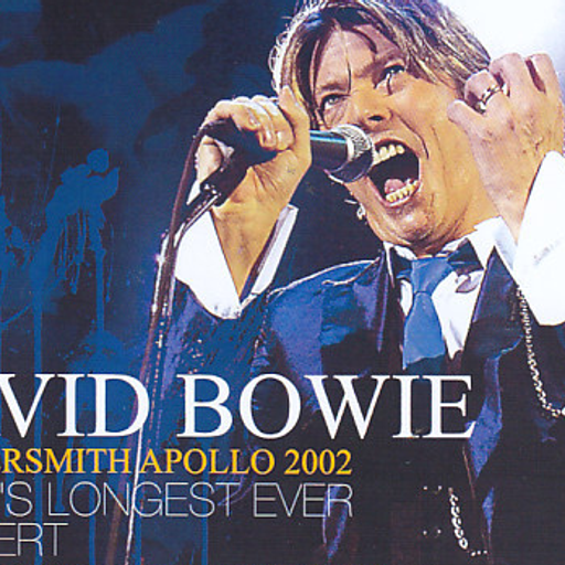 Bowie at Hammersmith Odeon (Apollo) 2nd October 2002