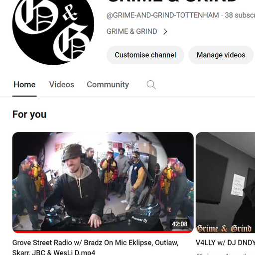 GROVE STREET RADIO w/ Bradz On Mic, Jinnal, Eklipse, Outlaw, Skarr, JBC & WesLi D 17/04/24