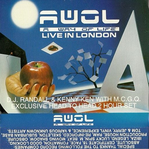 Randall B2B Kenny Ken w/ MC GQ & Fats - AWOL - Paradise Club - 28.8.93