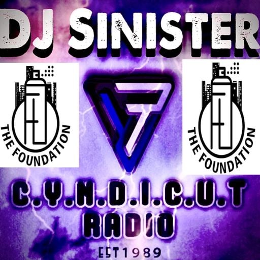 Dj-Sinister - Live On Cyndicut Radio - The Foundation Showcase Mix - 10-03-2022