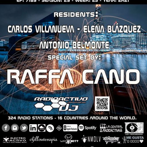 RADIOACTIVO DJ 25-2021 BY CARLOS VILLANUEVA Y ANTONIO BELMONTE