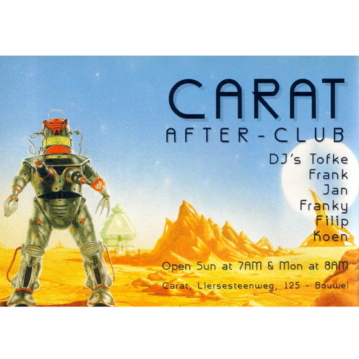 Franky Jones at Carat (Grobbendonk-Belgium) - January 1995