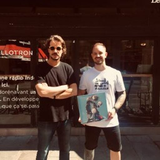 Le Mellotron: Anders with Meister Lampe // 21-08-19