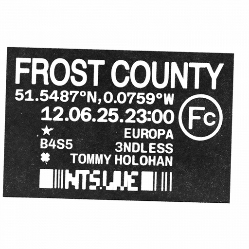 Frost county w/ Crash Tracy, Europa, 3ndless, Tommy Holohan - 12th June 2025
