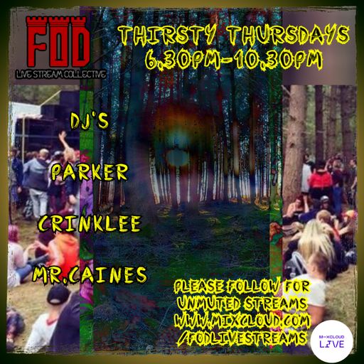 dj parker thirsty thursday oldschoolhardcore jungletechno 93 5 march 2021