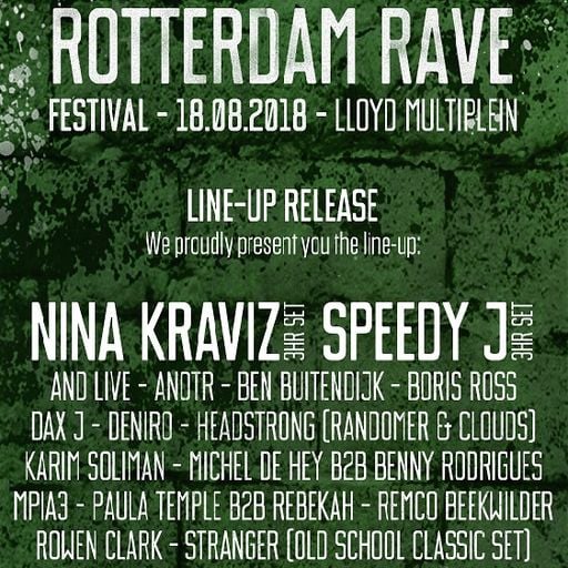 Stranger (Oldschool Classics Set) @ "Rotterdam Rave Festival" @ Lloyd Multiplein - 18 August 2018