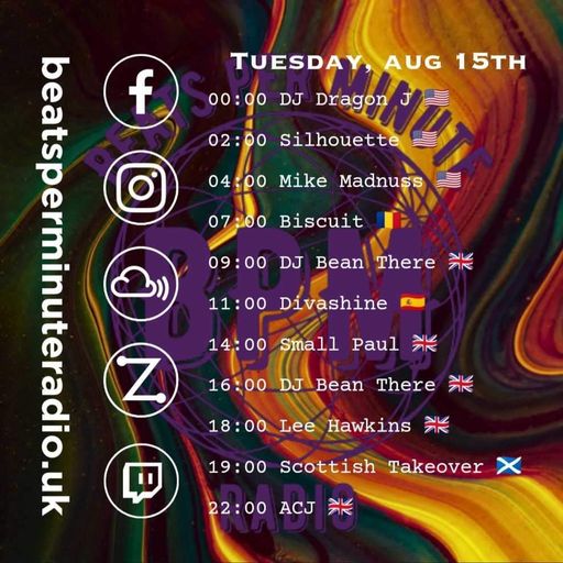 Biscuit-Beats Per Minute Radio Tuesdays-Drum and Bass-Live from Bucharest 15.8.2023