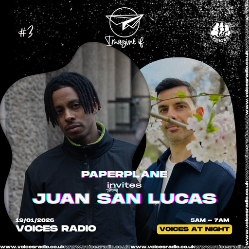 Imagine If with Paperplane & guest Juan San Lucas - 19/01/26 - [Voices Radio]