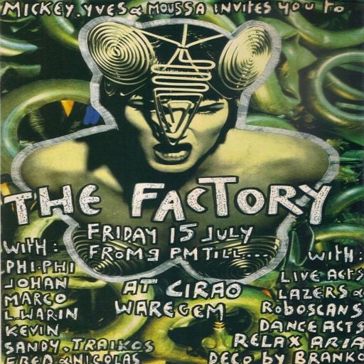 Phi-Phi at "The Factory" @ Cirao (Waregem - Belgium) - 15 July 1994