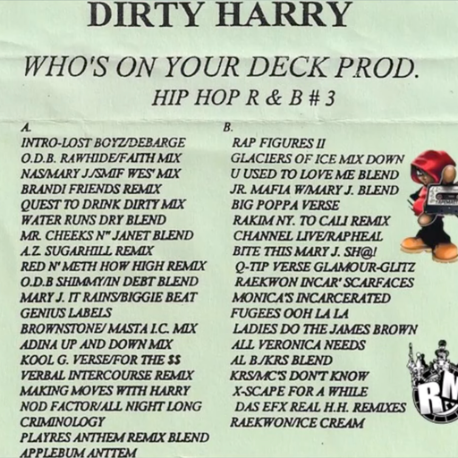 DJ Dirty Harry - Hip Hop / R&B Tape #3 (Full Tape)