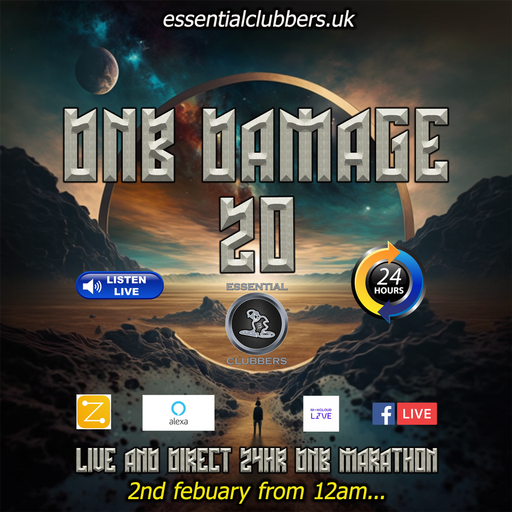 Biscuit-Drum and Bass Damage 20-Live on Essential Clubbers Radio 3-2.2.2023