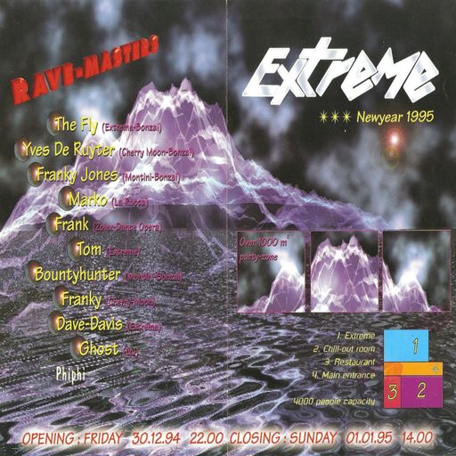 Bountyhunter at "New Year 1995" @ Extreme (Affligem-Belgium) - 31 December 1994