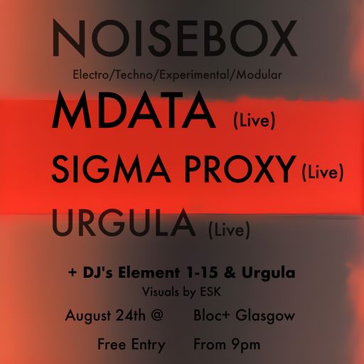 Noise Box Radio 008 August