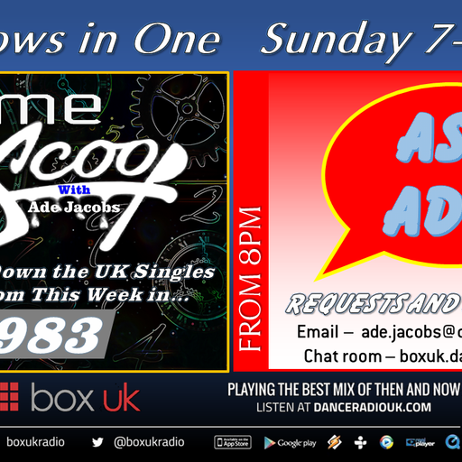 Ade Jacobs - Top 10 Time Scoop 1983 - Box UK - 10/3/19
