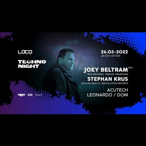 Joey Beltram at "Zero presents Techno Night" @ Loco Club (Padova-Italy) - 26 March 2022