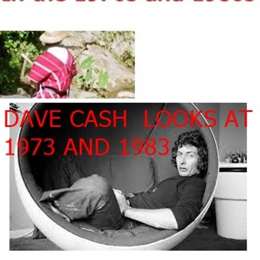 Dave Cash Charts from 1973 and 1983 recorded in 2016