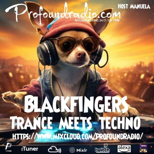 BLACKFINGERS TECHNO ZONE ON TRANCE MEETS TECHNO 10-12-24