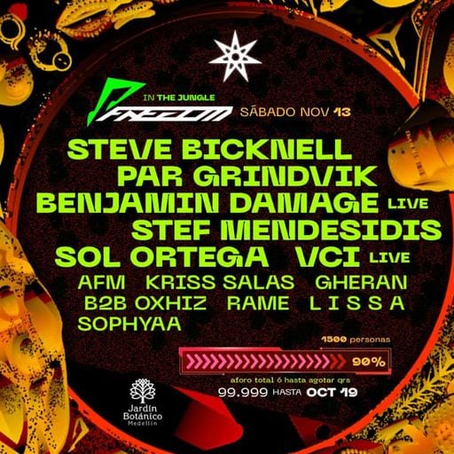 Sol Ortega at "Freedom In The Jungle" @ Jardin Botanico (Medellín-Colombia) - 13 November 2021