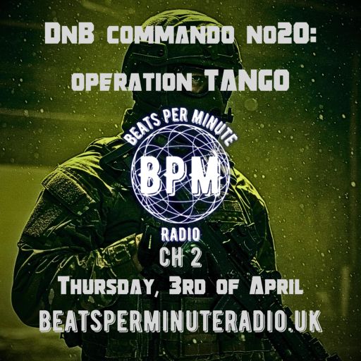 Biscuit-Drum and Bass Commando 20- Operation Tango- Live on Beats Per Minute 2- 3.4.2025.