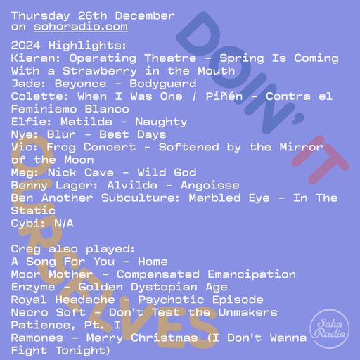 Doin' It Ourselves (26/12/2024)