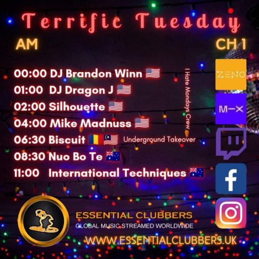 Biscuit-Underground Takeover Tuesday-Drum and Bass-Live on Essential Clubbers Radio 13.12.2022
