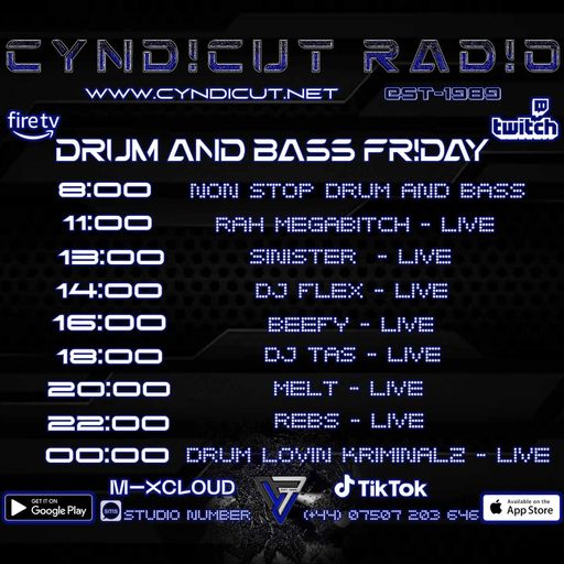 Dj-Sinister - Live On Cyndicut Radio - 25-01-2025