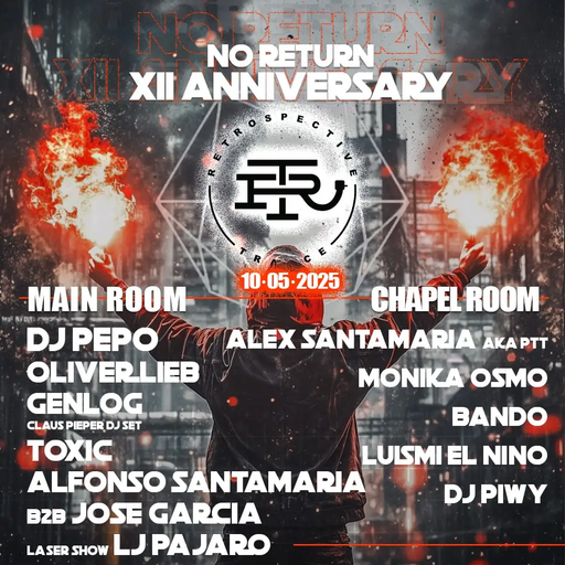 Oliver Lieb aka LSG at "Retrospective - XII Aniversario" @ Sala ART (Madrid-Spain) - 10 May 2025